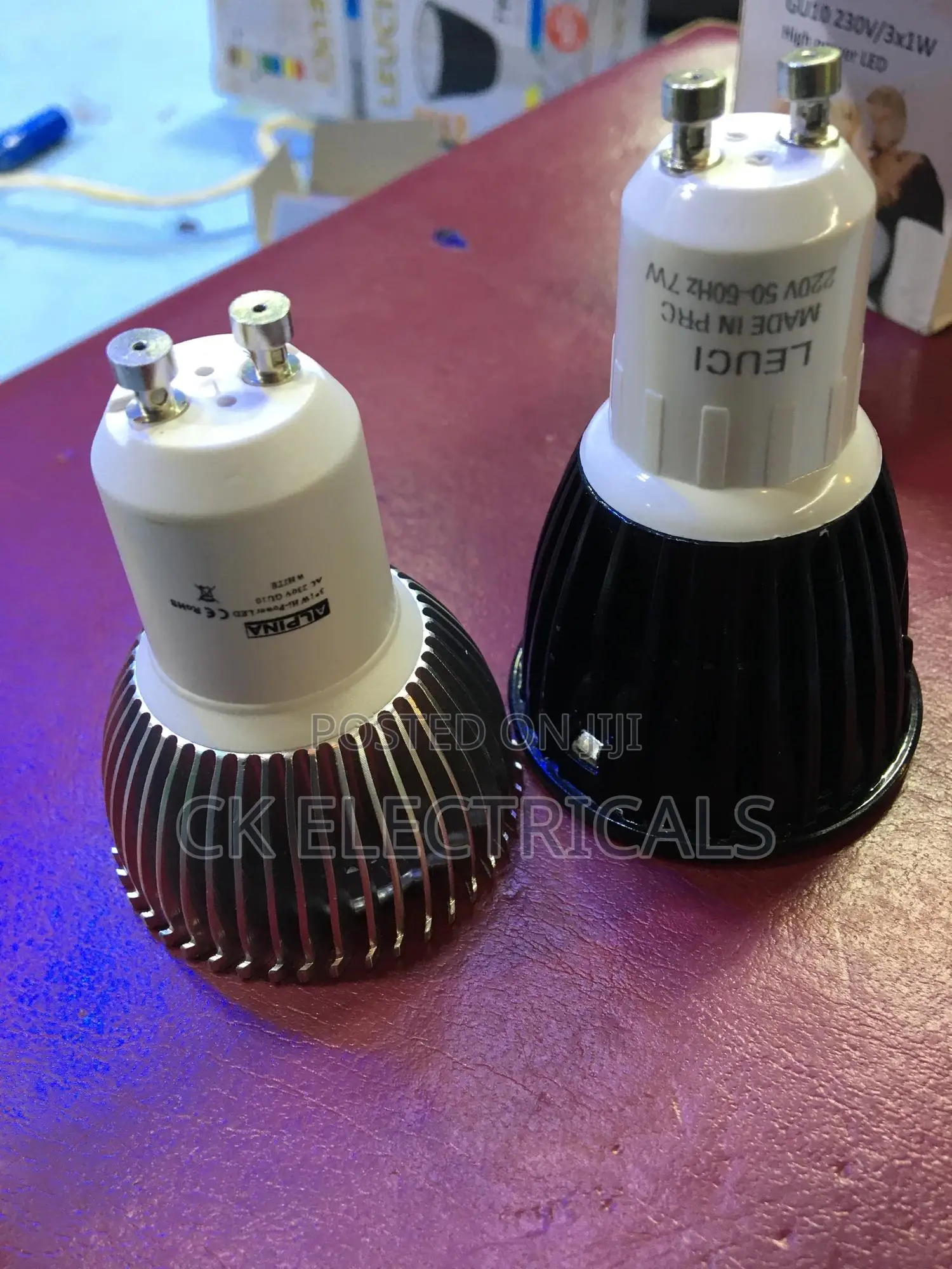 Spot Bulbs Available AC and DC Both GU10 and MR16