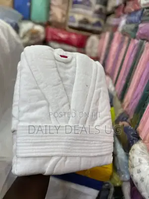 Cotton Bathrobe White
