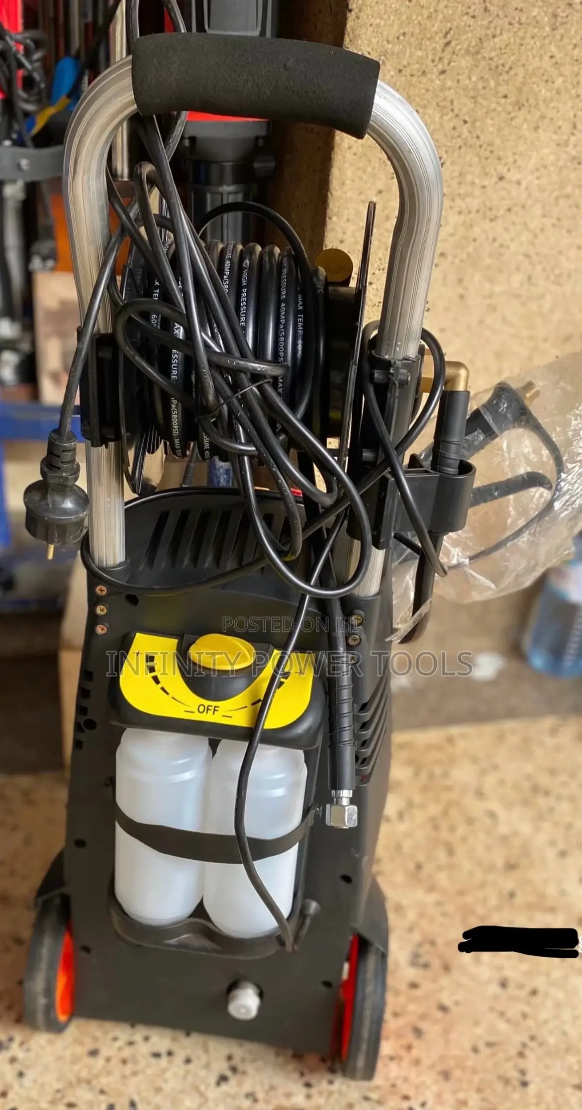 Electric Pressure Washer(With 5 Nozzles)