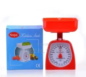 Kitchen Weighing Scale - Red