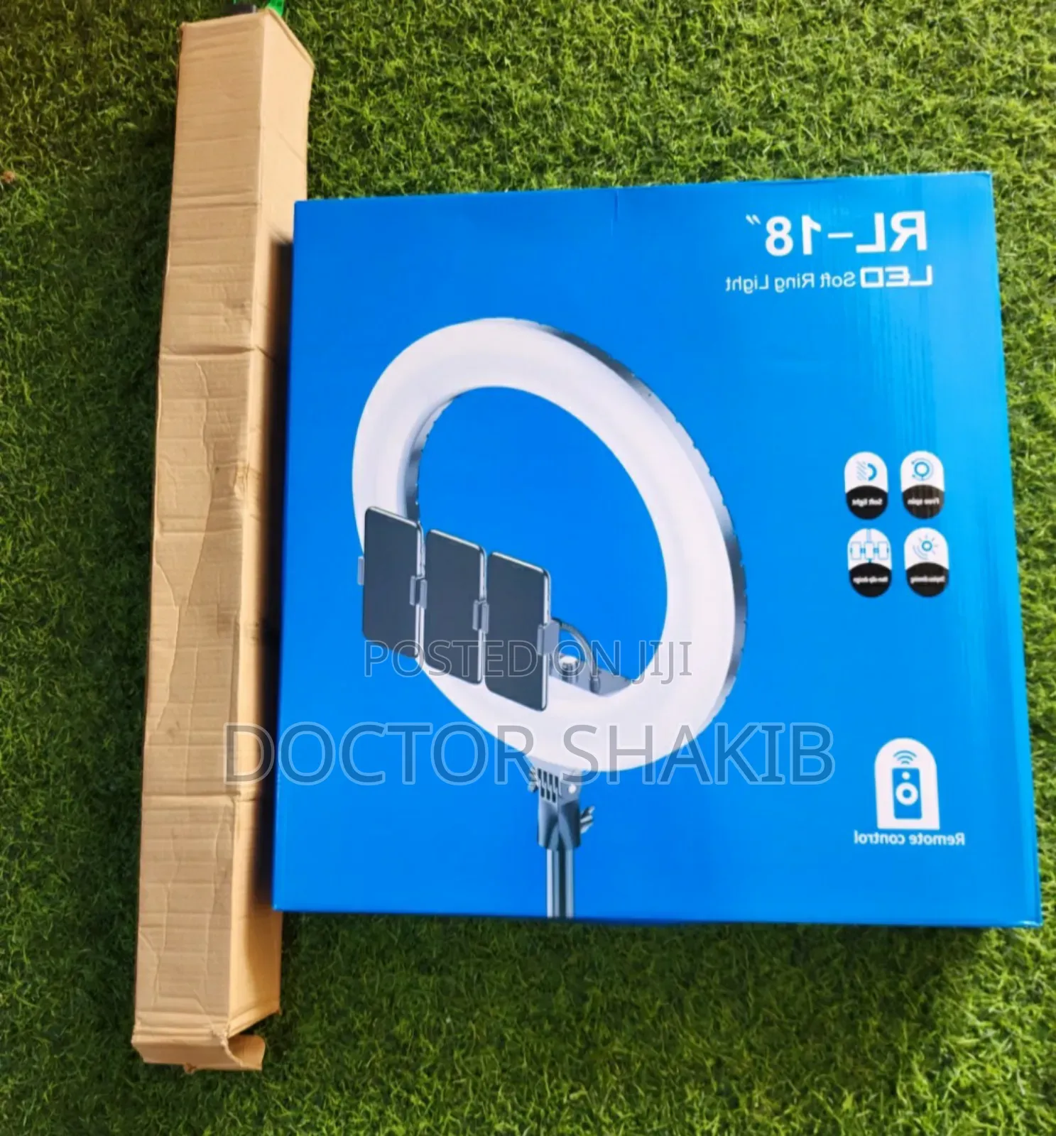 High-Quality Remote Control RL -18 Led Soft Ring Light