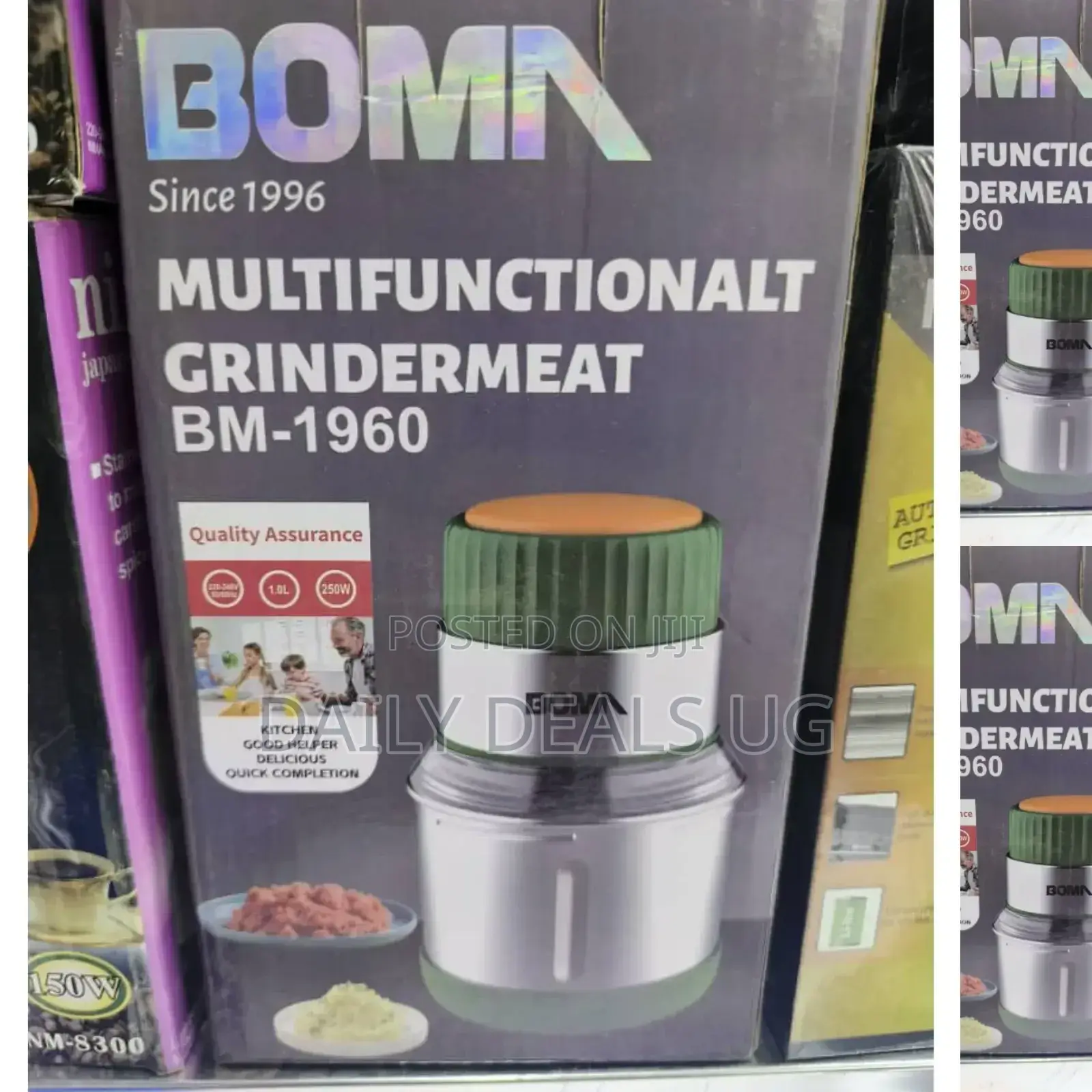 Portable BOMA Grinder
