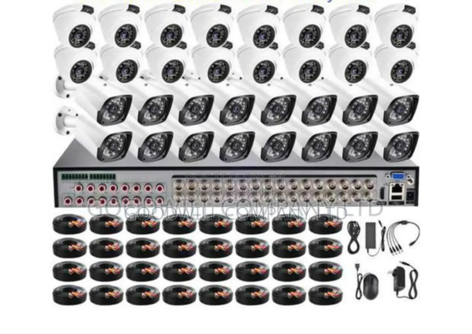 32 Channel Dahua Colorvu CCTV Camera Full Kit