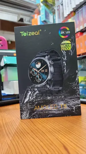 Telzeal T5 Amoled Display, Waterproof With 3 Straps