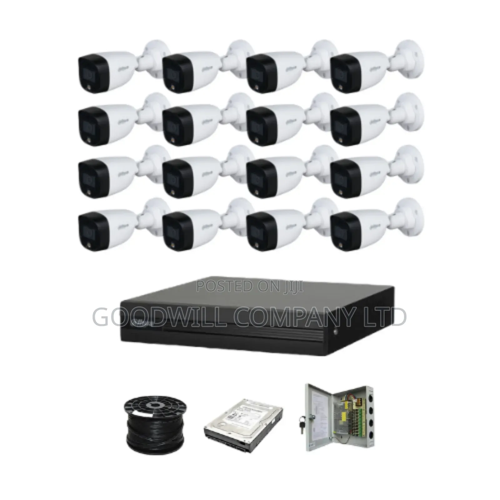 16 Channel Dahua CCTV Camera Full Kit