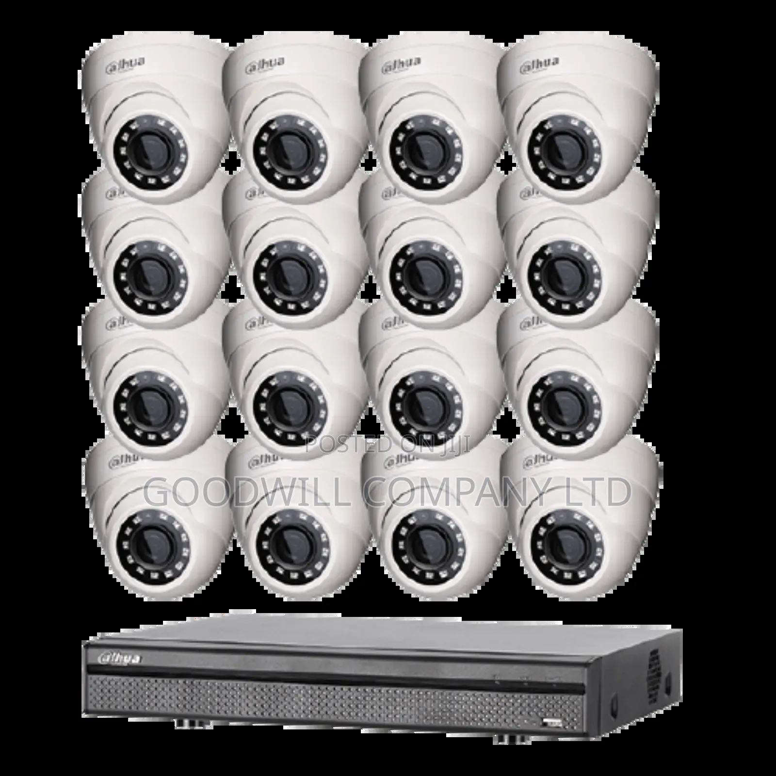 16 Channel Dahua Colorvu CCTV Camera Full Kit