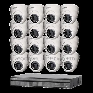 16 Channel Dahua Colorvu CCTV Camera Full Kit