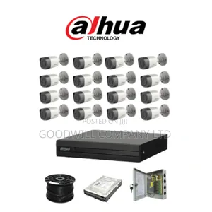 16 Channel Dahua Night Vision CCTV Camera Full Kit