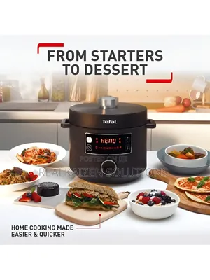 France TEFAL 7.6L Turbo Cuisine 10 Program Multi Cooker