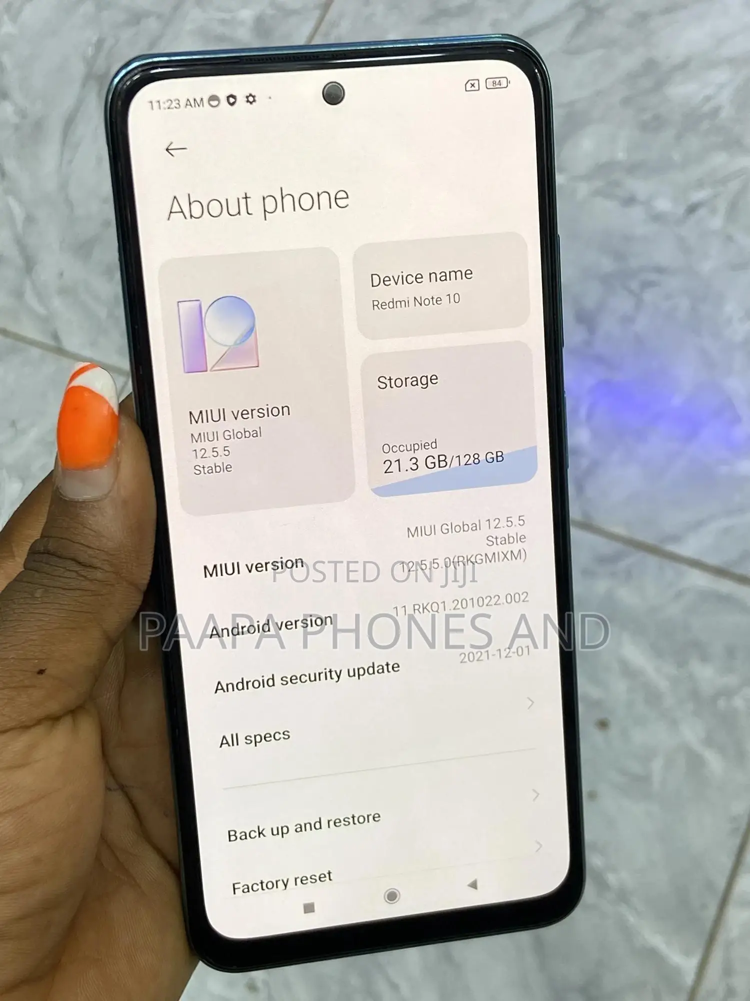 Xiaomi Redmi Note 10 128 GB Green