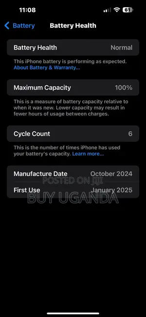 Apple iPhone 16 Plus 128 GB Black