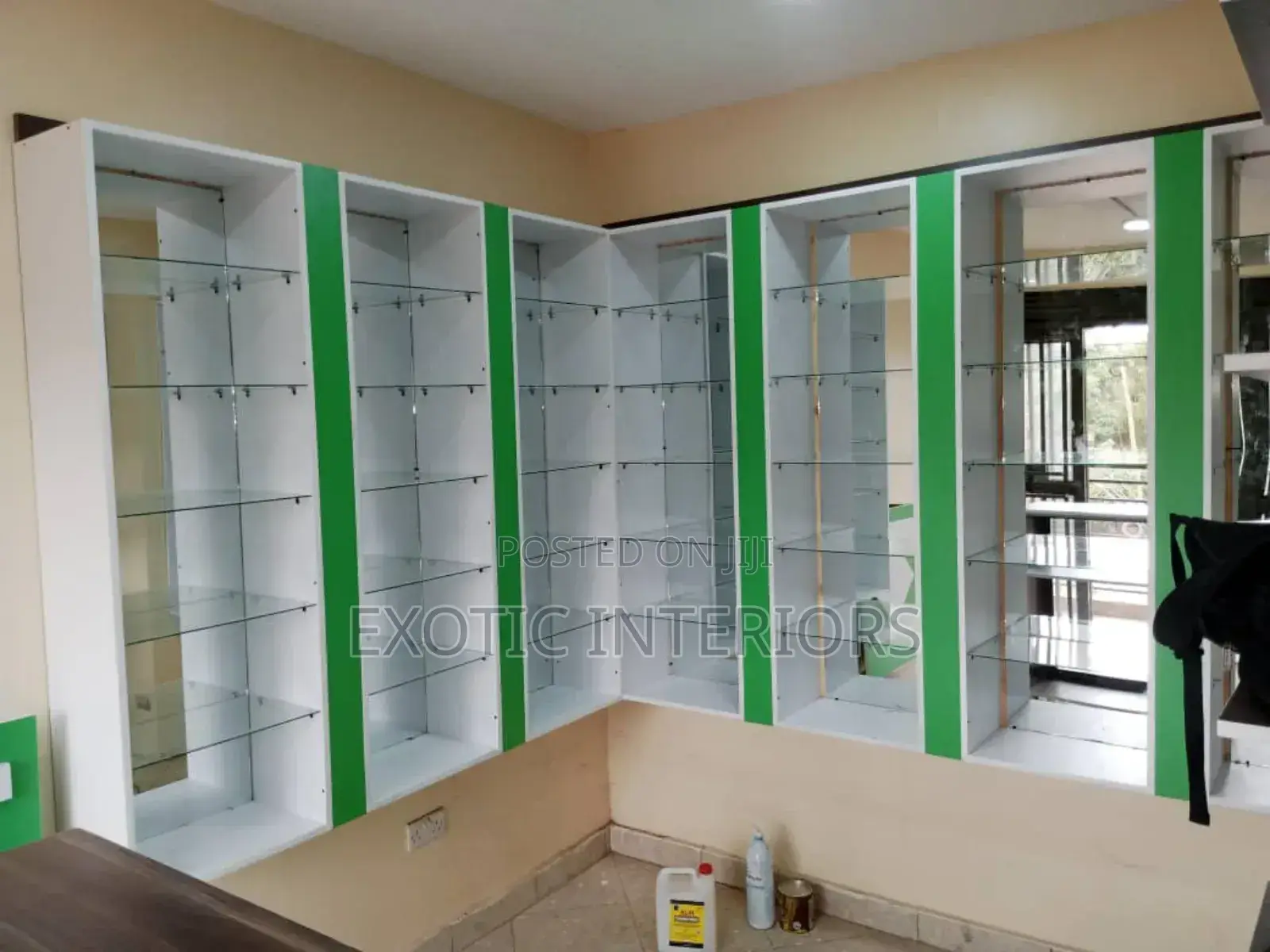 Pharmacy Shelves Order On