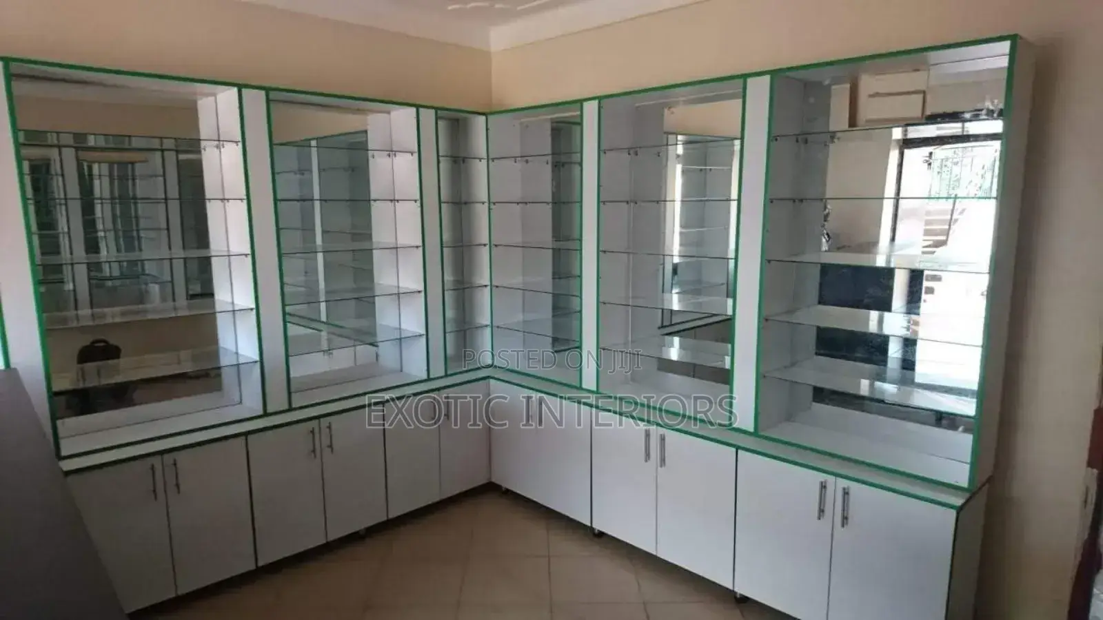 Pharmacy Shelves Order On