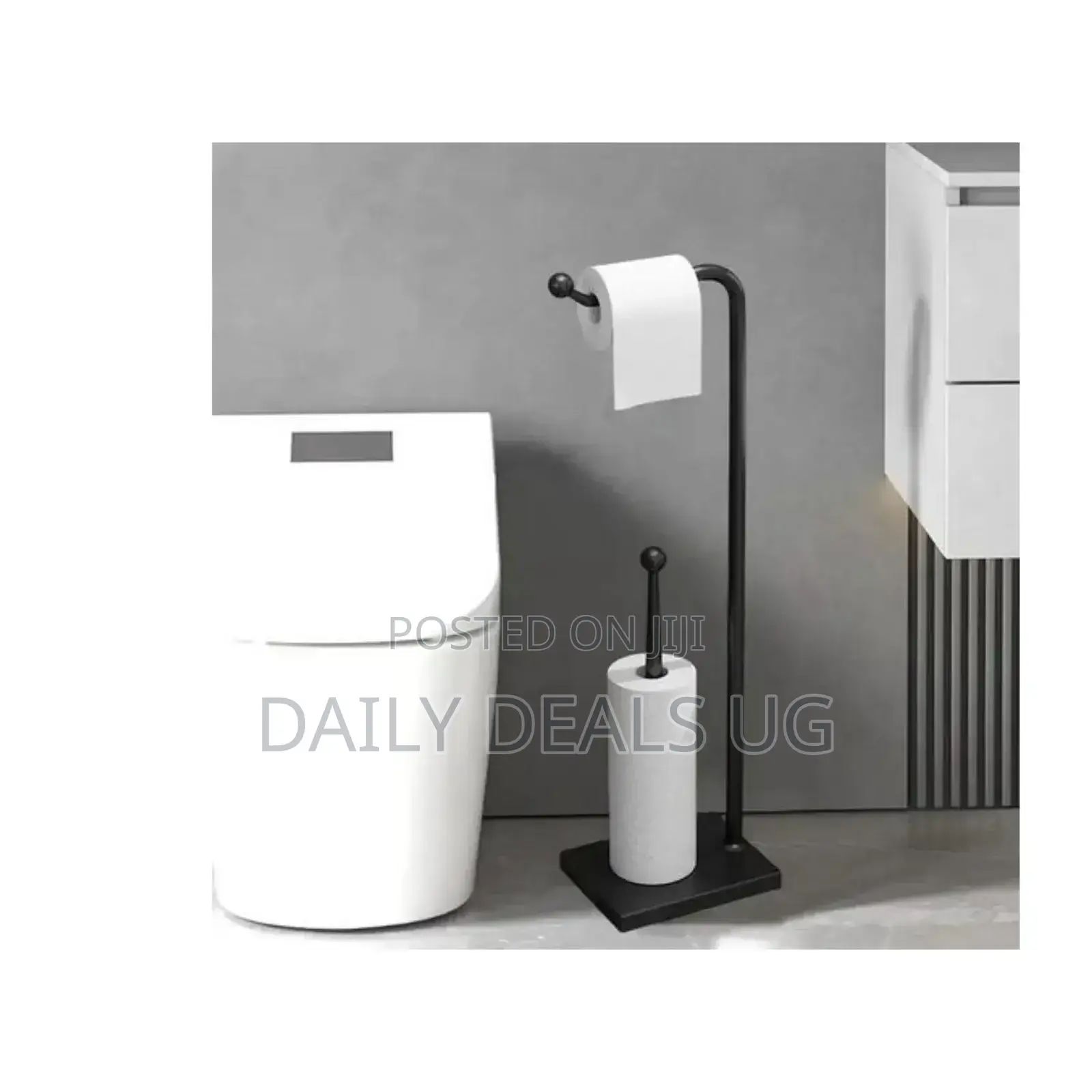 Metallic Toilet Paper Holder