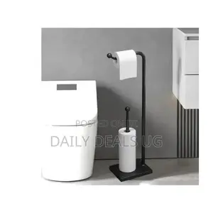 Metallic Toilet Paper Holder