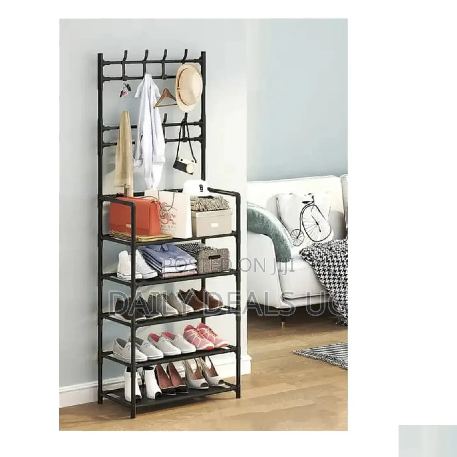 Metallic Shoe Organizer