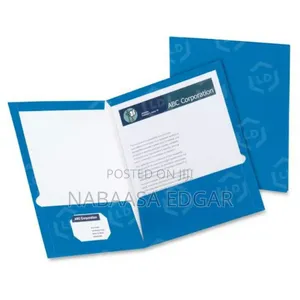 Branded Pocket Files and File Folders