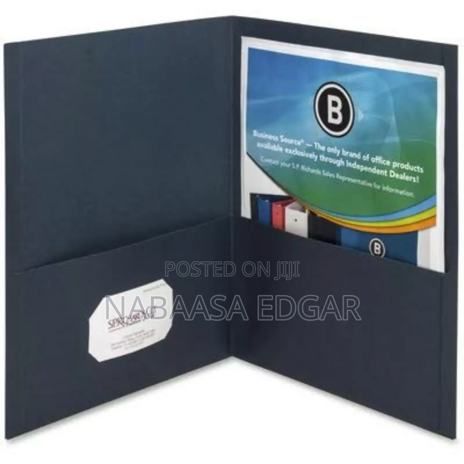 Branded Pocket Files and File Folders