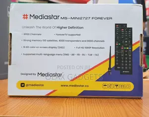 Mediastar Ms-Mini 2727 Forever Full Hd Satellite Receiver
