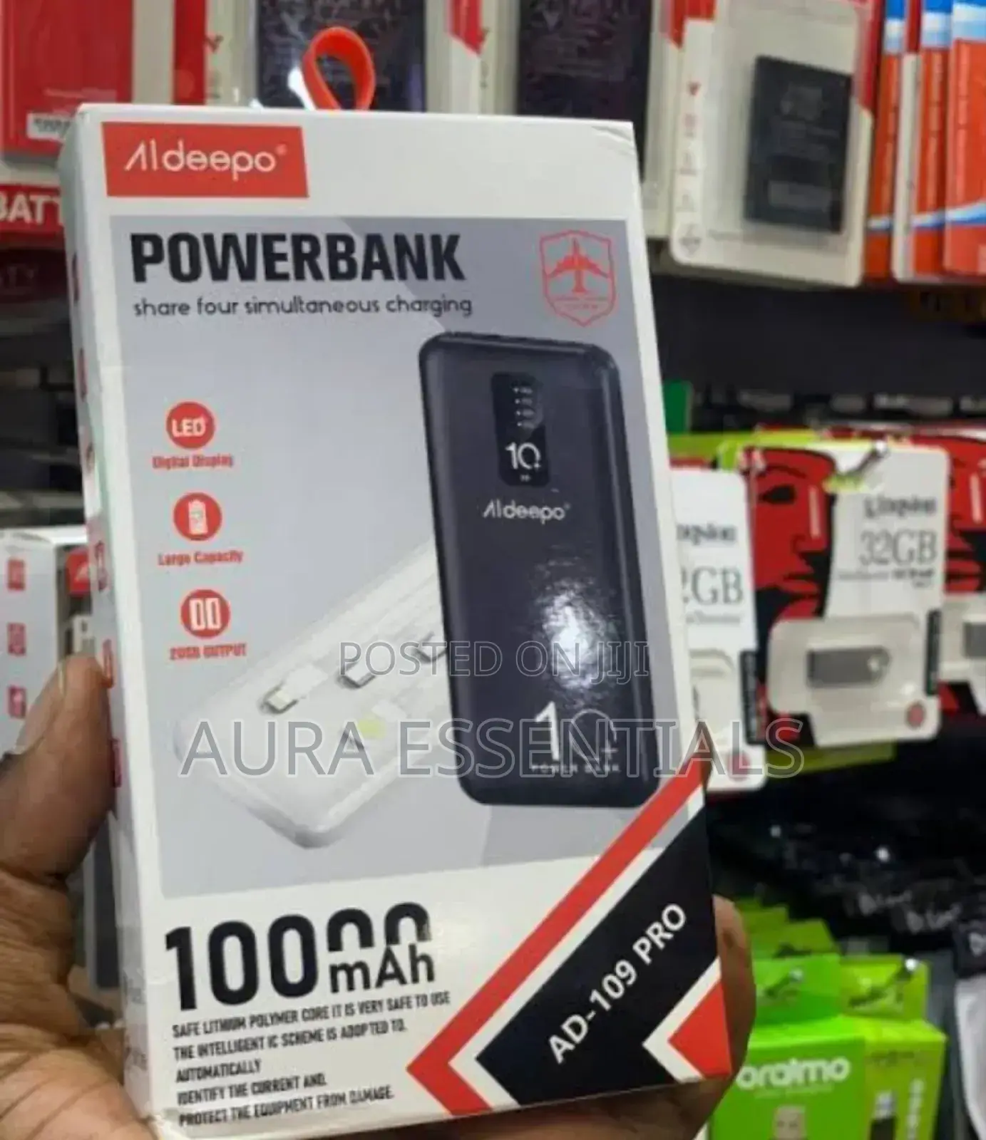 Original Aldeepo Powerbank 10000mah