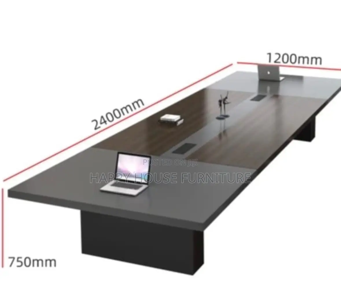 Gray Executive Boardroom Table