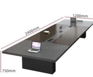Gray Executive Boardroom Table