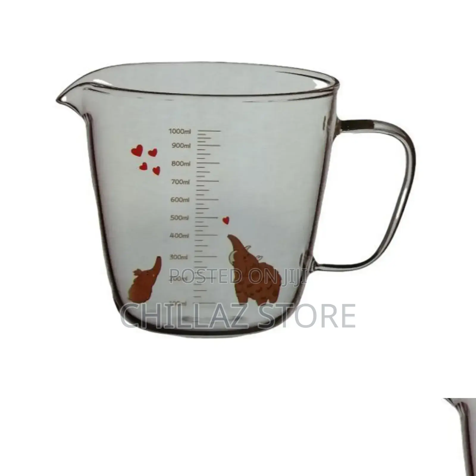 1000mls Heat Proof Glass Proof Beaker.