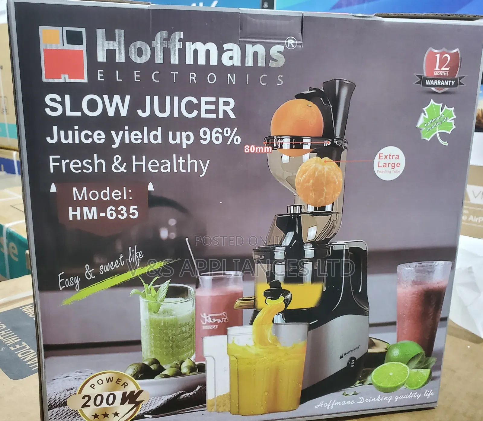 Hoffmans Slow Juicer