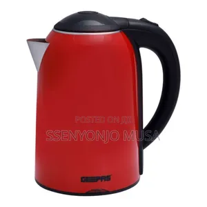 Geepas Electric Kettle 1.7l | 1800w Stainless Steel Cordless