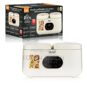 Raf Double Electric Rice Cooker 4L