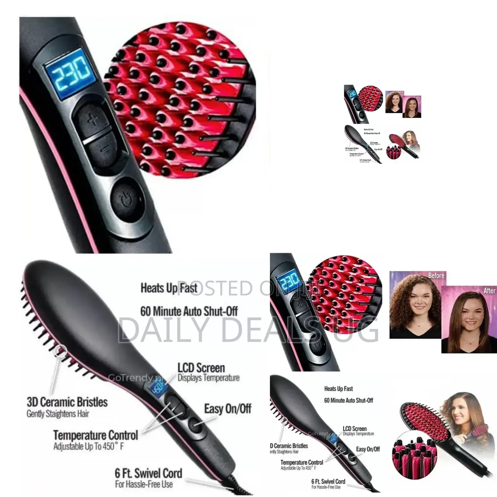 Electric Hair Straightener