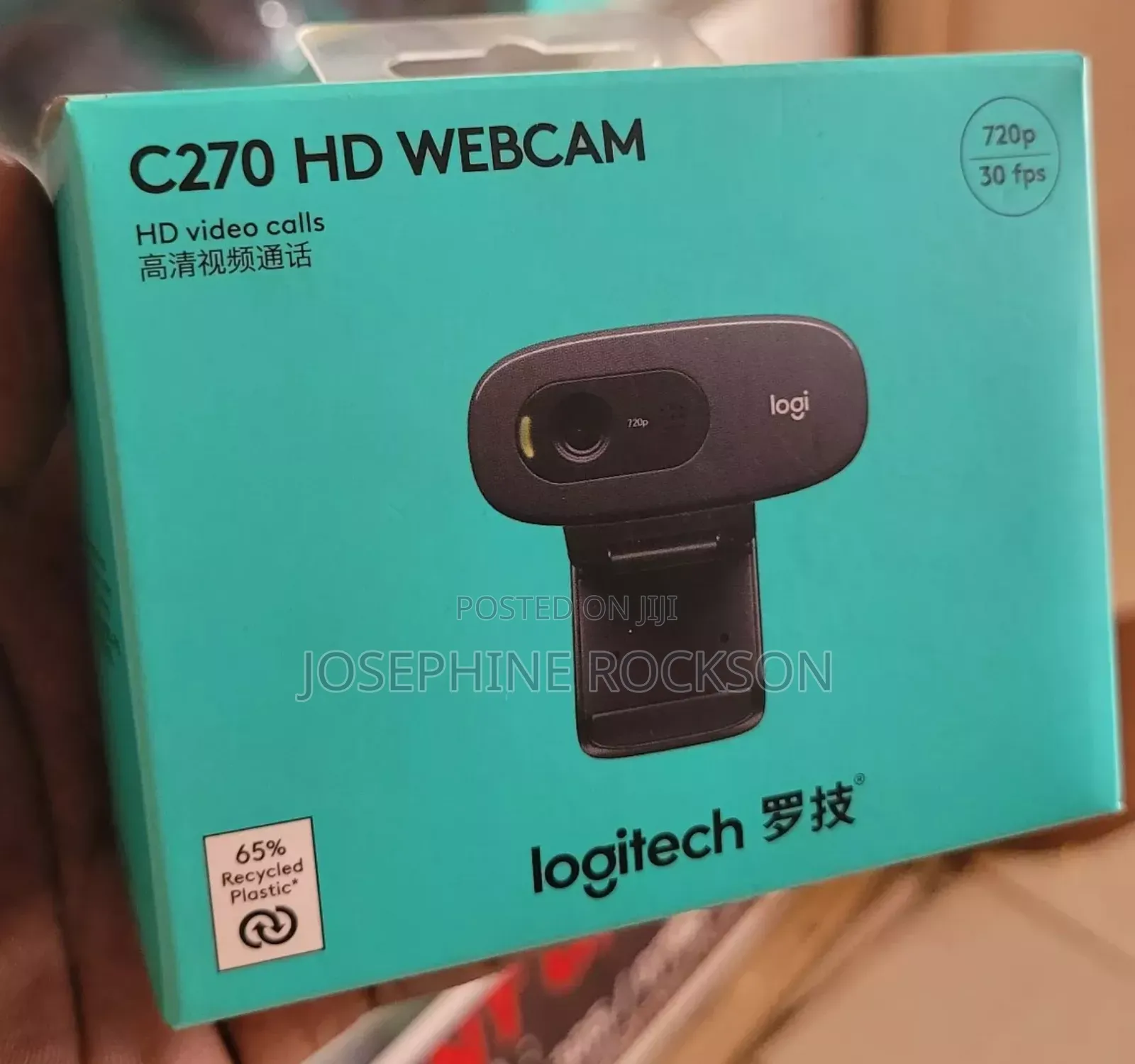 Original Logitech C270 HD Webcam