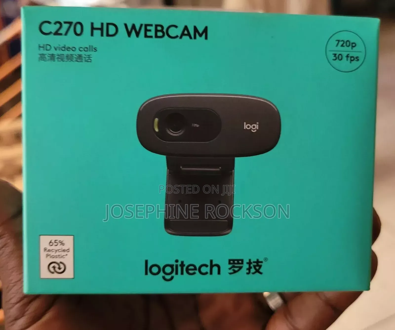 Original Logitech C270 HD Webcam