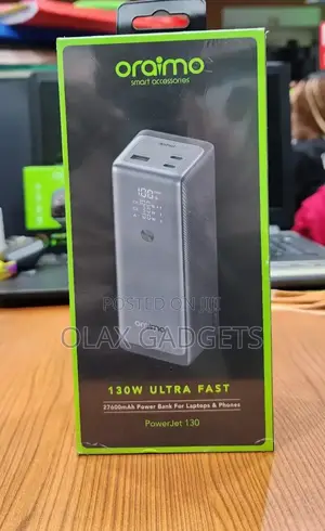 Oraimo Powerjet 130 27600mah 130w Power Bank