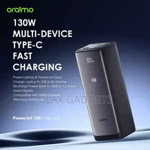 Oraimo Powerjet 130 27600mah 130w Power Bank