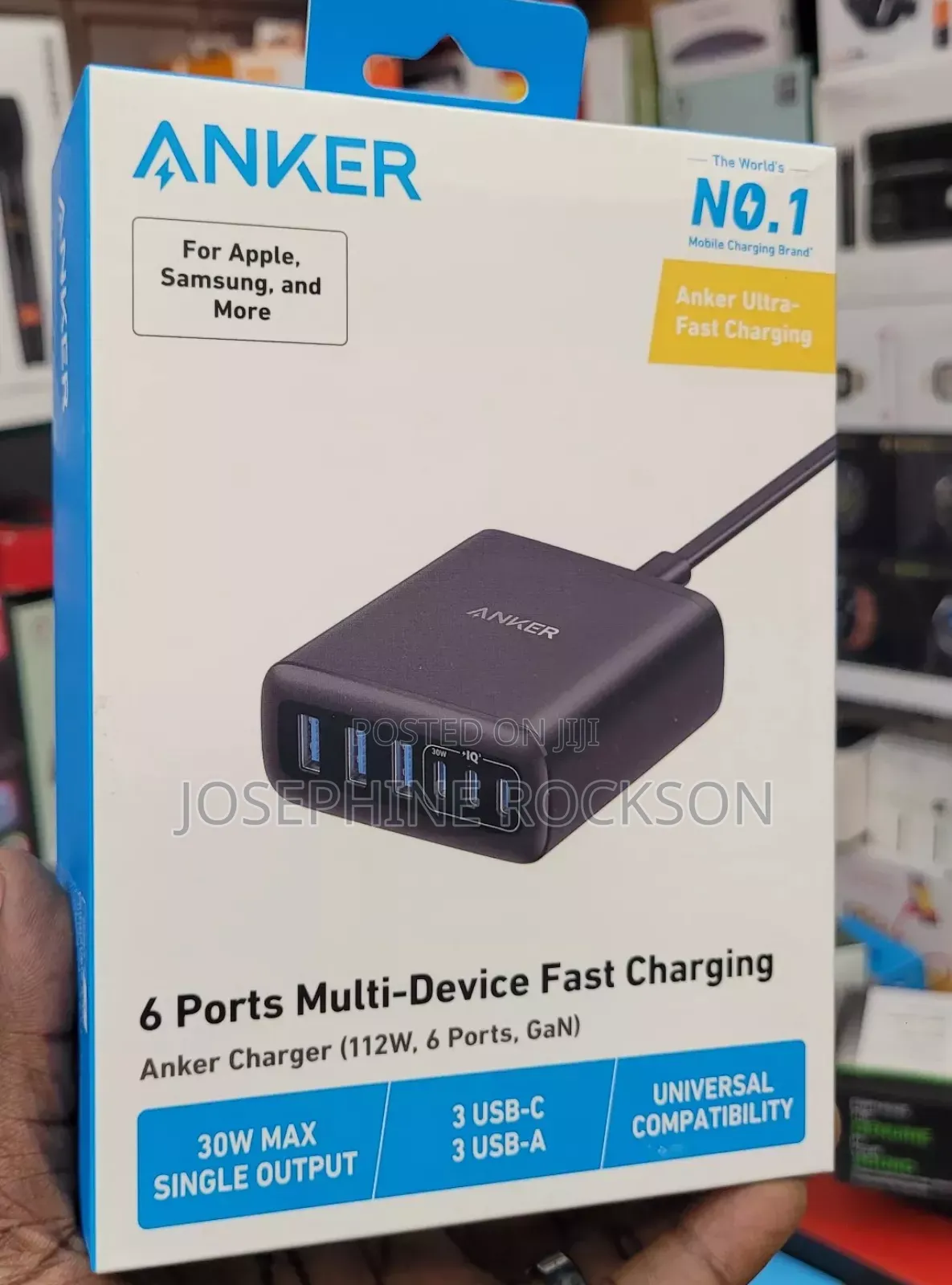 Anker 6 Port Multi Device Fast Charging
