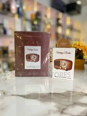 Vintage Radio Perfume