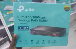 Tp-Link 9port Desktop Poe +Switch 10/100mbps
