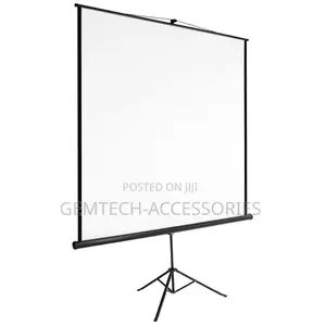 Projection Screen With Stand ( Tripod) 1.8m X 1.8m