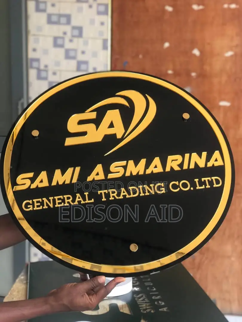2D 3D Signage’S