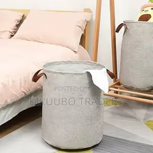 Collapsible Cloth Portable Laundry Basket With Handles
