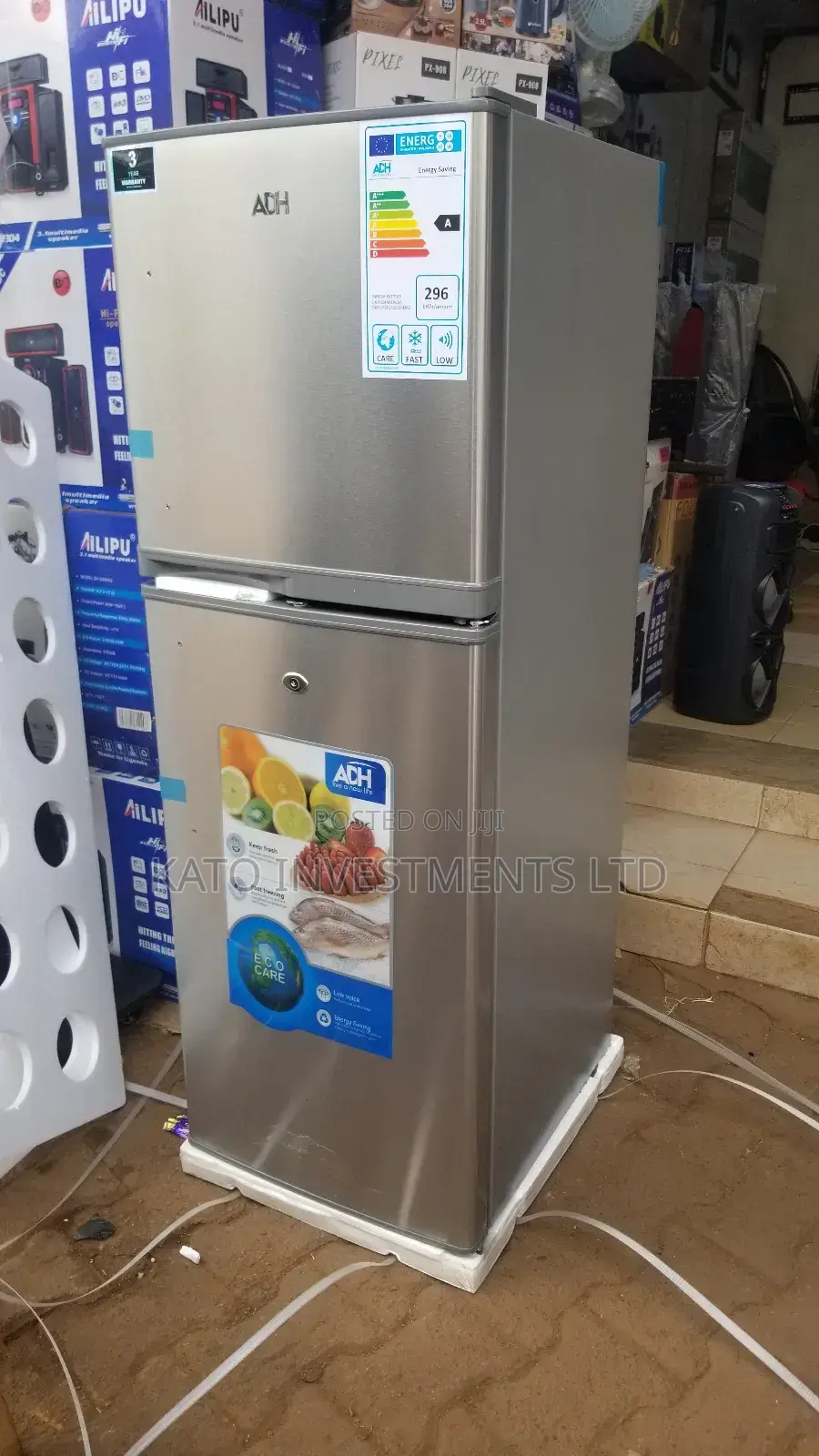Adh 168litres Silver Fridge