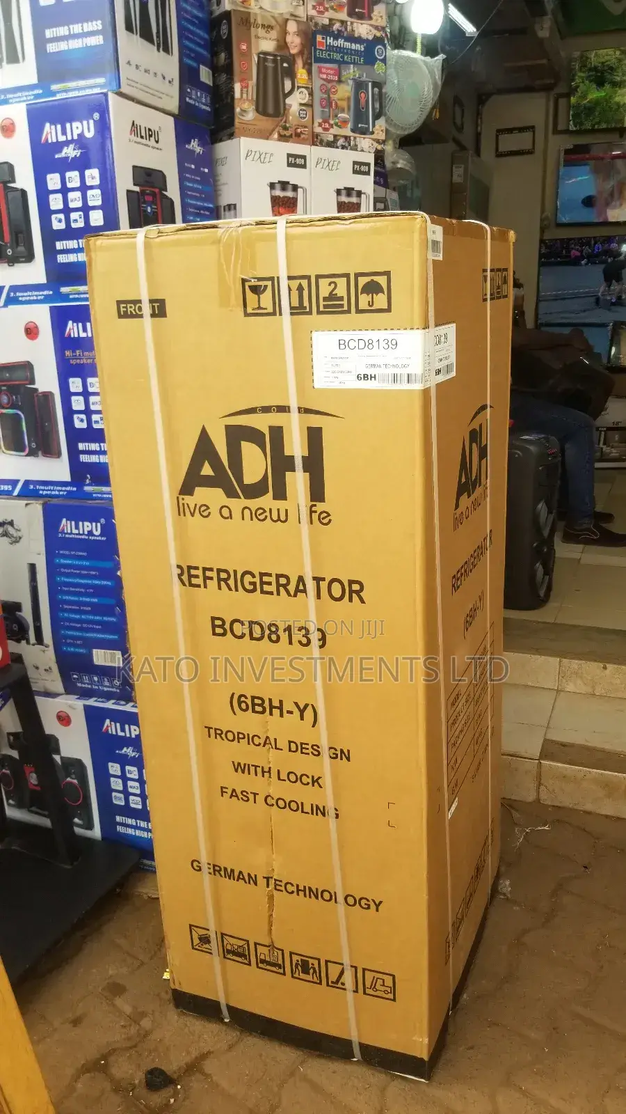 Adh 168litres Silver Fridge