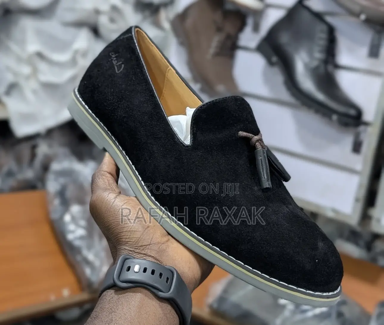 Clark Suede Smart Casual Loafers