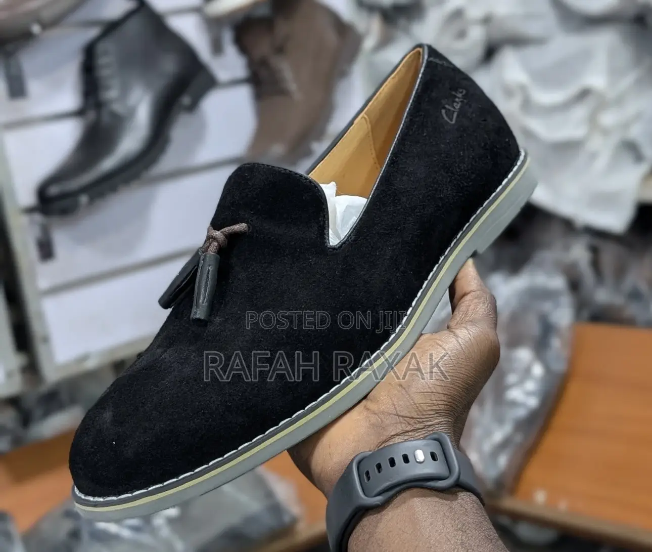 Clark Suede Smart Casual Loafers