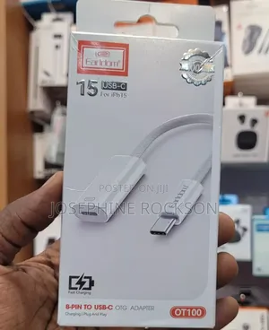8 Pin to USB C OTG Adapter