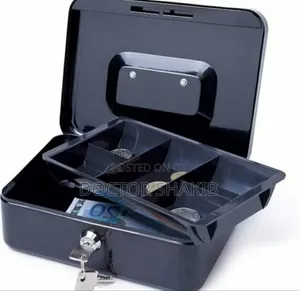 Quality Strong Cash Box 10" 250mm × 200mm × 90mm
