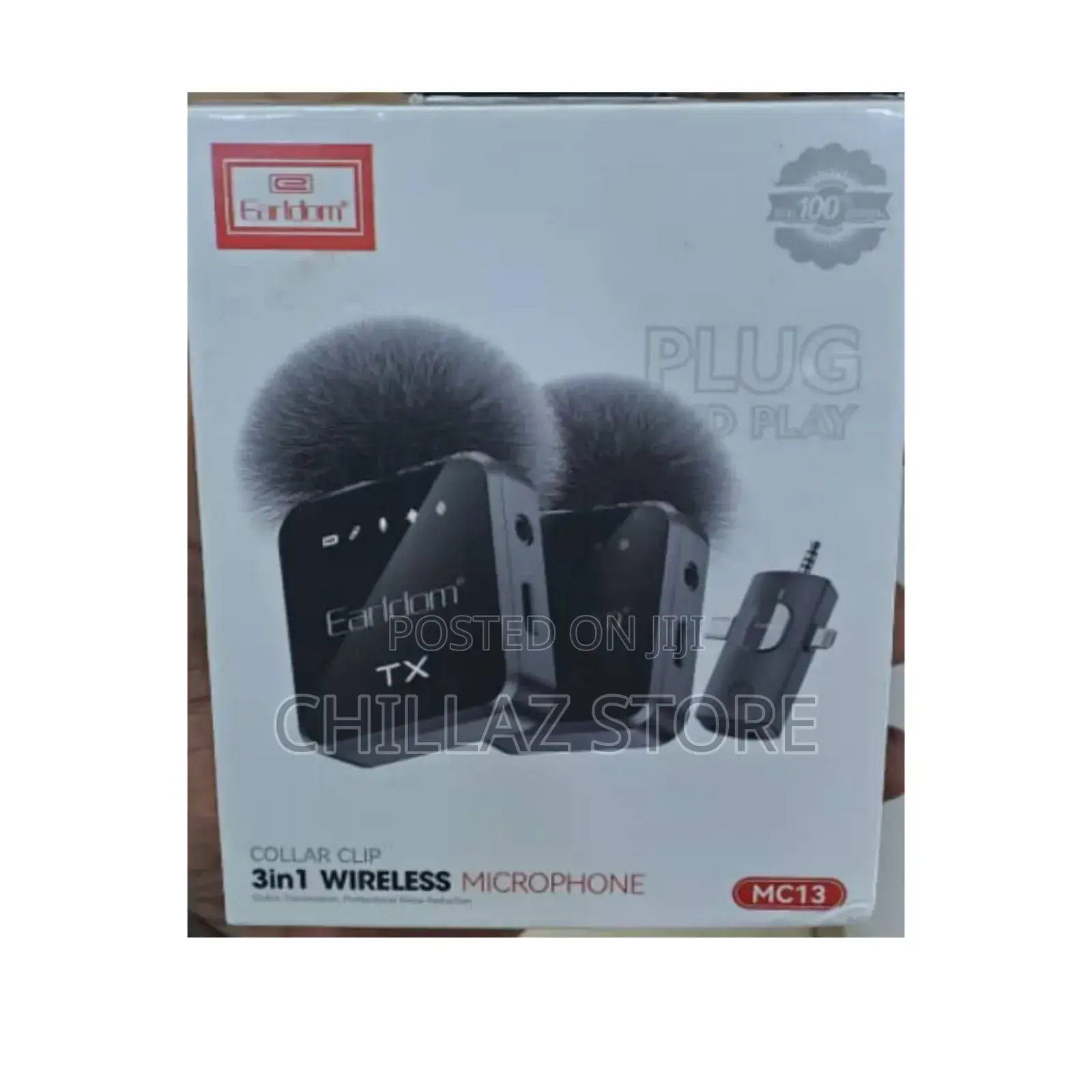 F11-2 3 in 1 Wireless Microphone.