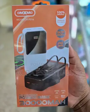 OMXMO PD Super Charger Powerbank 30000mah