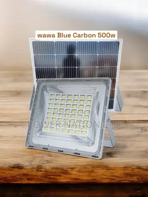500w Blue Carbon Wawa Solar Flood Light Light Your City